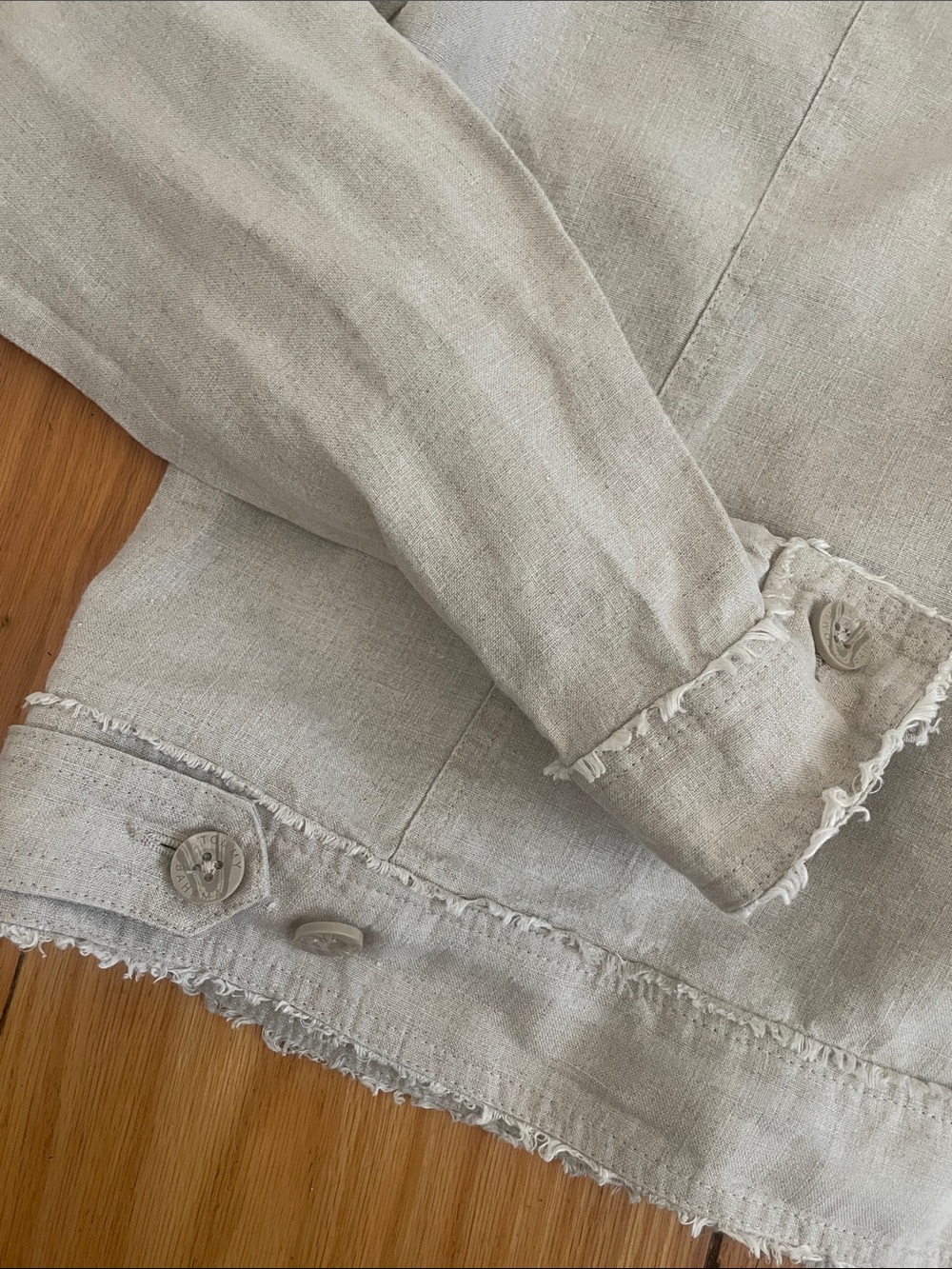 TOMMY BAHAMA Two Palms Linen Raw-Edge Jacket - Picture 14 of 16